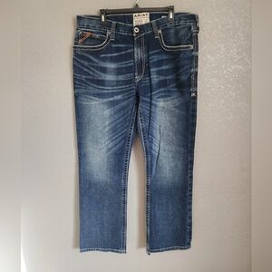 Ariat Men's Blue Bootcut Jeans